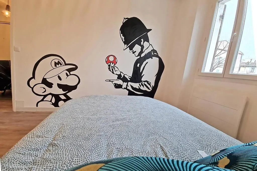 GregBnb-com - T2 Design 43m2 - Toulon Est - Wifi Fibre France